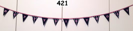 (421) "Happy Birthday" Wimpel-Girlande