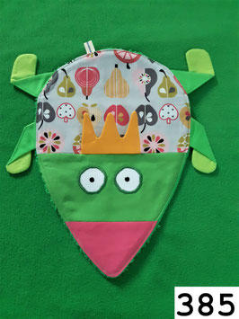 (385) Knistertuch "Frosch"