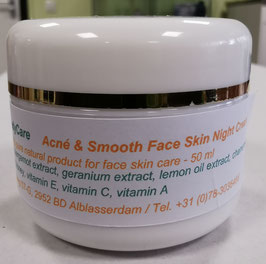 Anti - Acné  & Smooth Face - Skin  Cream - 50 ml.