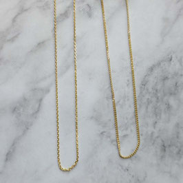 14 krt gouden collier gourmet of anker