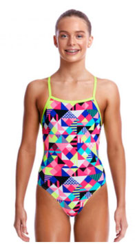 Funkita Badeanzug Purple Patch Strapped in one piece (Girls)