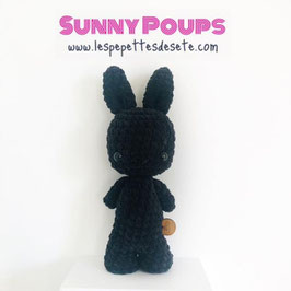 Sunny Poups / grande figurine lapin black