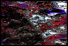 Leinwandbild, fremde Galaxien, Motiv: 2926 in einem Massivholzrahmen
