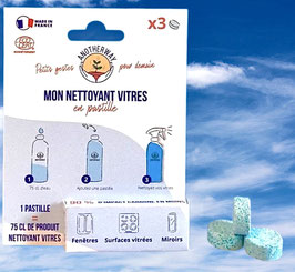 Nettoyant vitres en pastilles X3