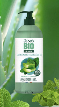 Gel douche - Menthe fraîche BIO & Aloe vera BIO