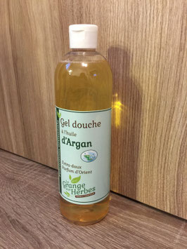 Gel Douche Naturel BIO : Huile d'Argan