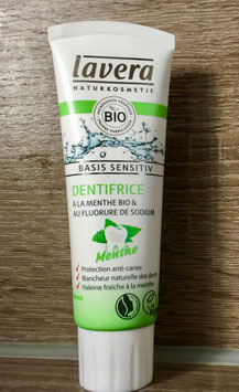 Dentifrice à la Menthe BIO & au fluorure de sodium - 75 mL