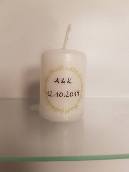 Gastgeschenkkerze Spiegel