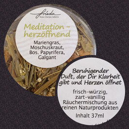 Meditation herzöffnent