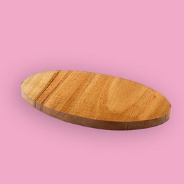 Holzteller oval