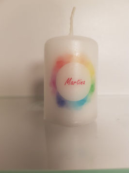 Gastgeschenkkerze Acryl
