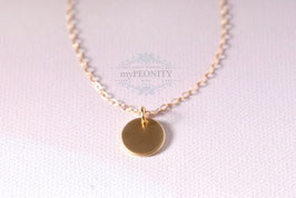 Plaketten Anhänger Taler vergoldet