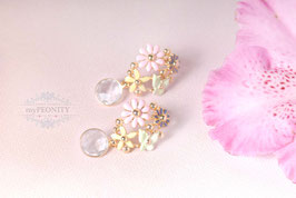 Flower Power Emaille Blumen Ohrringe