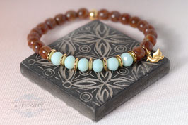 Elastisches Buddha Kristall Armband