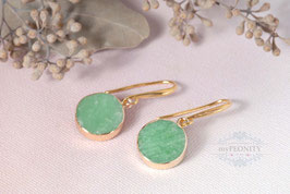 Grüne Quarz Ohrringe