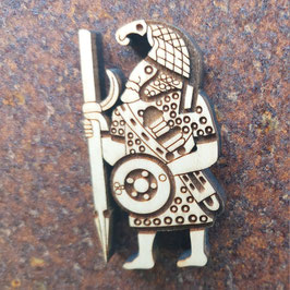 Magnet Krieger links schauend