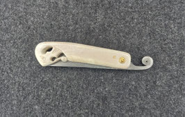 Klappmesser mit Damastklinge