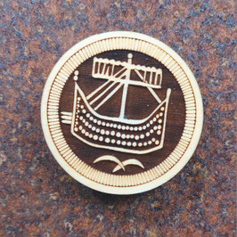 Magnet Schiff mit Welle