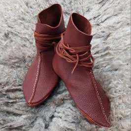 Wikingerschuhe Typ 10 dunkelbraun
