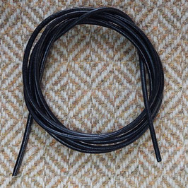 Lederband Rind schwarz
