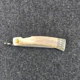 Klappmesser mit Damastklinge