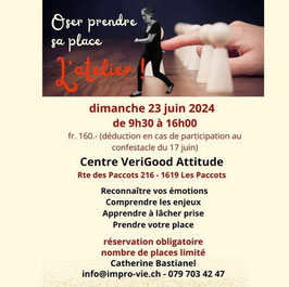 Oser prendre sa place