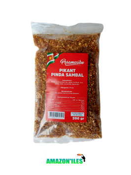 Pinda Sambal (sauce cacahuète épicée)