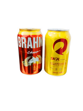 Lot de 2 bières du Brésil