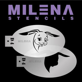 Milena Stencil D4