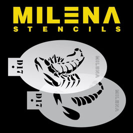 Milena Stencil D22