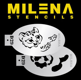 Milena Stencil D29