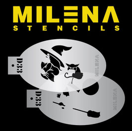 Milena Stencil D33