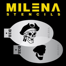 Milena Stencil D38