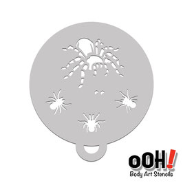 Ooh stencil C19 Tarantel Spinne