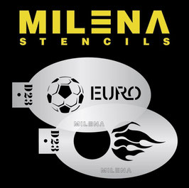 Milena Stencil D23
