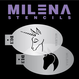 Milena Stencil D13