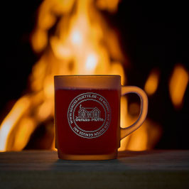 Heißer Hütten Glühwein