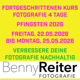 UMFASSENDER KURS FÜRFORTGESCHRITTENE FOTOGRAFEN: INNEN -  4 Tage in Burgdorf, Pfingsten 2026