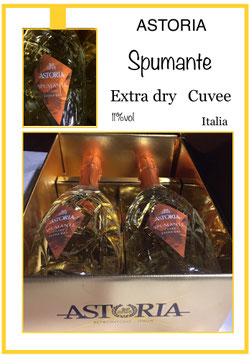 Astoria, Spumante Extra dry, Cuvee, in 2er  Geschenkverpackung