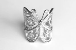 Schmetterling-Ring aus Platin mit Brillanten Butterfly - Collection