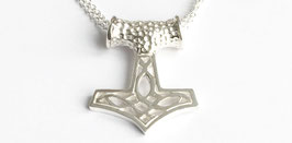 "Throns Hammer" Anhänger Platin