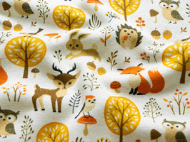 Bavoirs petits animaux de la foret