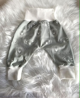 Sarouels koalas et lions menthe-gris
