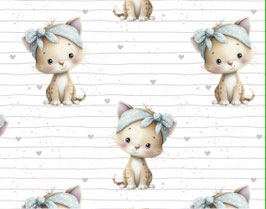 Pull à capuche chatons