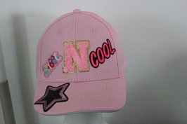 Casquette personnalisée 4 lettres et 3 patchs