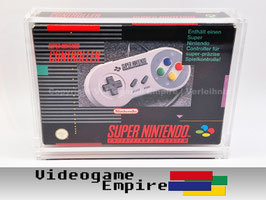 ACRYL BOX CASE (UV) SNES [CONTROLLER] OVP