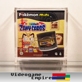 ACRYL BOX CASE (UV) Pokémon Mini Spiele OVP