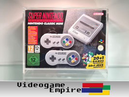 ACRYL BOX SNES Mini OVP PAL Box Protector Schutzhülle