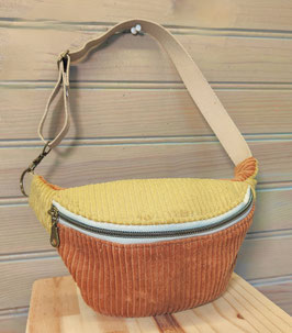 SAC BANANE ENFANT Velours Renforcé Bicolore