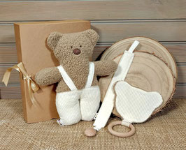 COFFRET NAISSANCE Noisette Écru